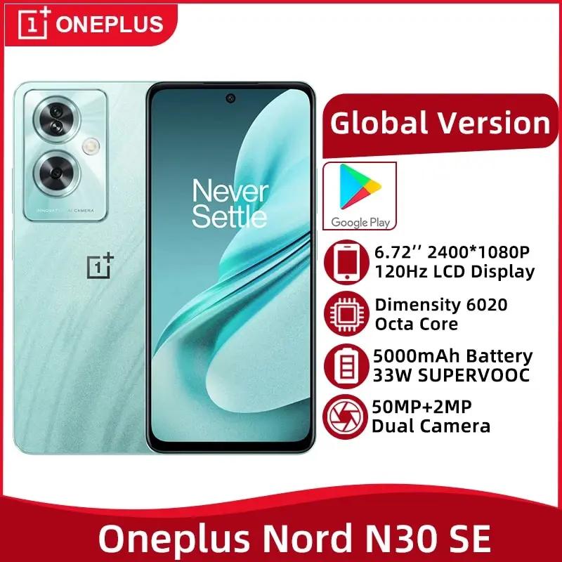 OnePlus Nord N30 SE 5G Ʈ ۷ι , Ƽ 6020 Ÿھ, 6.72 ġ ÷, 5000mAh ͸, 50MP  ī޶